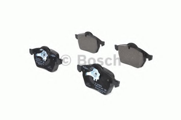 BOSCH - 0 986 424 481 - Комплект тормозных колодок, дисковый тормоз (Тормозная система)