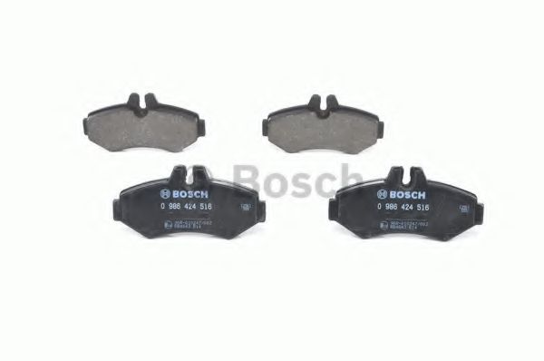 BOSCH - 0 986 424 516 - Комплект тормозных колодок, дисковый тормоз (Тормозная система)