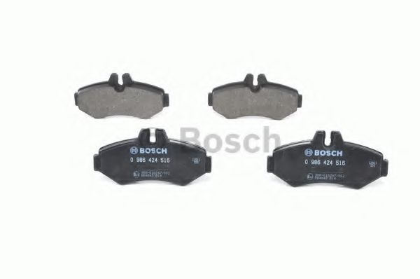 BOSCH - 0 986 424 516 - Комплект тормозных колодок, дисковый тормоз (Тормозная система)