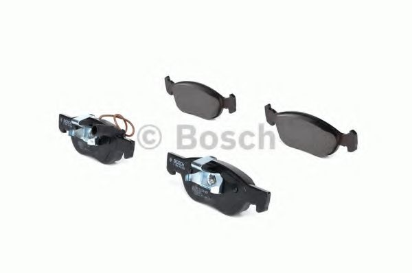 BOSCH - 0 986 424 593 - Комплект тормозных колодок, дисковый тормоз (Тормозная система)