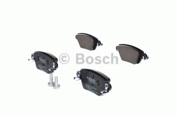 BOSCH - 0 986 424 671 - Комплект тормозных колодок, дисковый тормоз (Тормозная система)