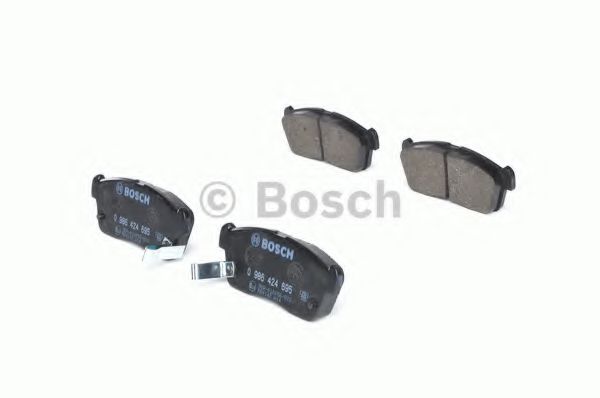 BOSCH - 0 986 424 695 - Комплект тормозных колодок, дисковый тормоз (Тормозная система)