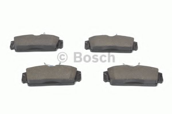 BOSCH - 0 986 424 781 - Комплект тормозных колодок, дисковый тормоз (Тормозная система)