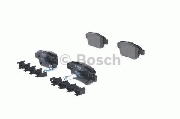 BOSCH - 0 986 424 798 - Комплект тормозных колодок, дисковый тормоз (Тормозная система)