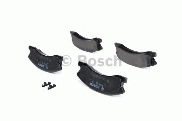 BOSCH - 0 986 424 823 - Комплект тормозных колодок, дисковый тормоз (Тормозная система)