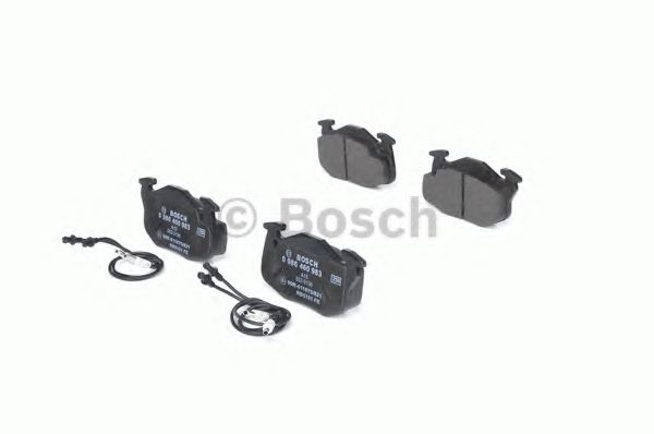 BOSCH - 0 986 460 983 - Комплект тормозных колодок, дисковый тормоз (Тормозная система)