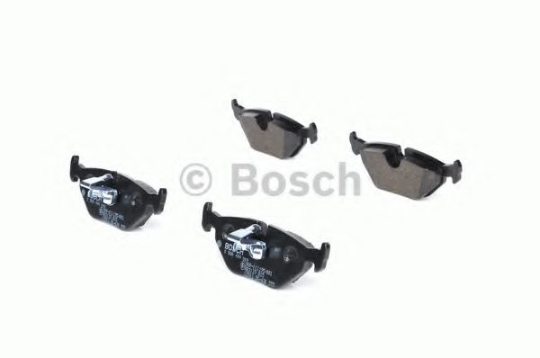 BOSCH - 0 986 494 009 - Комплект тормозных колодок, дисковый тормоз (Тормозная система)