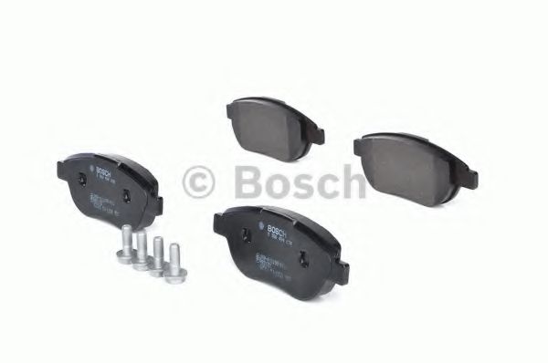 BOSCH - 0 986 494 038 - Комплект тормозных колодок, дисковый тормоз (Тормозная система)