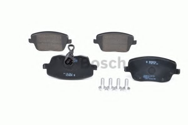 BOSCH - 0 986 494 105 - Комплект тормозных колодок, дисковый тормоз (Тормозная система)