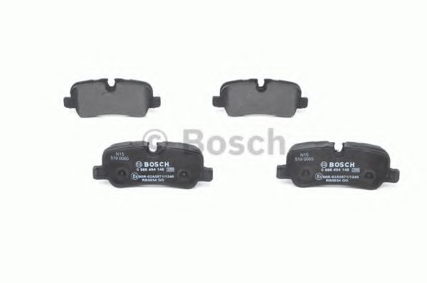 BOSCH - 0 986 494 148 - Комплект тормозных колодок, дисковый тормоз (Тормозная система)