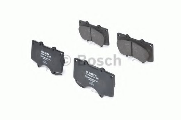 BOSCH - 0 986 494 153 - Комплект тормозных колодок, дисковый тормоз (Тормозная система)