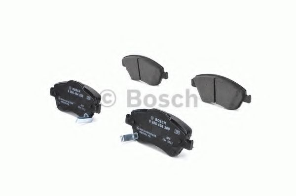 BOSCH - 0 986 494 260 - Комплект тормозных колодок, дисковый тормоз (Тормозная система)