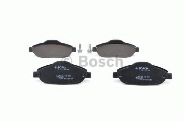 BOSCH - 0 986 494 261 - Комплект тормозных колодок, дисковый тормоз (Тормозная система)