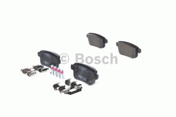 BOSCH - 0 986 494 331 - Комплект тормозных колодок, дисковый тормоз (Тормозная система)