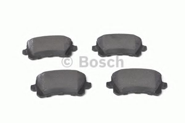 BOSCH - 0 986 494 344 - Комплект тормозных колодок, дисковый тормоз (Тормозная система)