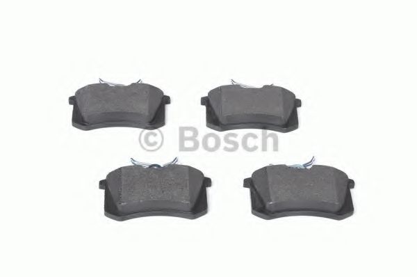 BOSCH - 0 986 494 387 - Комплект тормозных колодок, дисковый тормоз (Тормозная система)