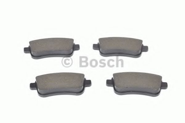 BOSCH - 0 986 494 452 - Комплект тормозных колодок, дисковый тормоз (Тормозная система)