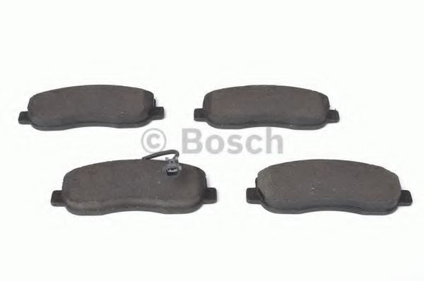 BOSCH - 0 986 494 498 - Комплект тормозных колодок, дисковый тормоз (Тормозная система)