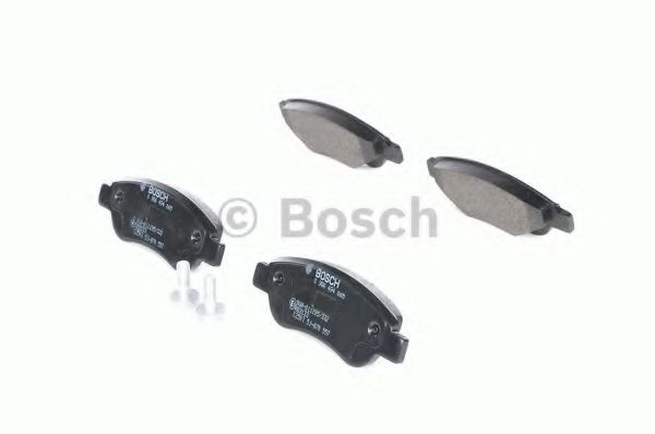 BOSCH - 0 986 494 065 - Комплект тормозных колодок, дисковый тормоз (Тормозная система)