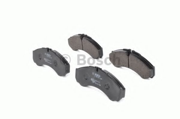 BOSCH - 0 986 424 833 - Комплект тормозных колодок, дисковый тормоз (Тормозная система)