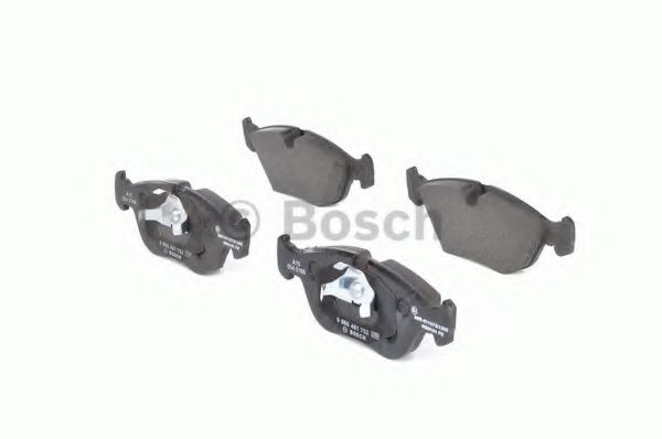 BOSCH - 0 986 461 752 - Комплект тормозных колодок, дисковый тормоз (Тормозная система)