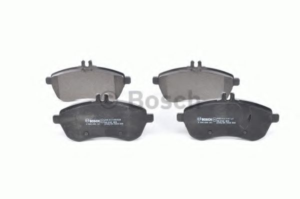 BOSCH - 0 986 494 161 - Комплект тормозных колодок, дисковый тормоз (Тормозная система)