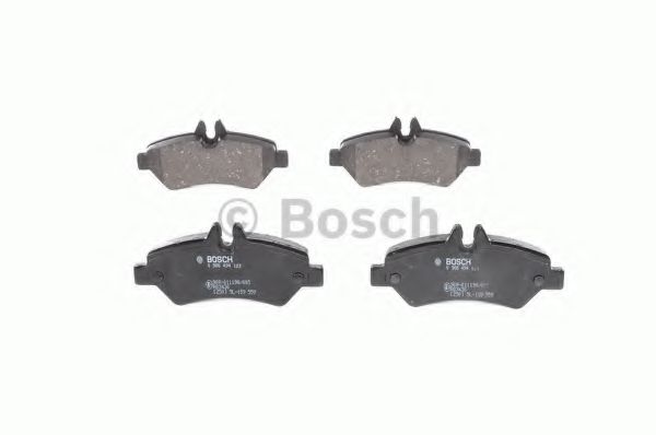 BOSCH - 0 986 494 123 - Комплект тормозных колодок, дисковый тормоз (Тормозная система)