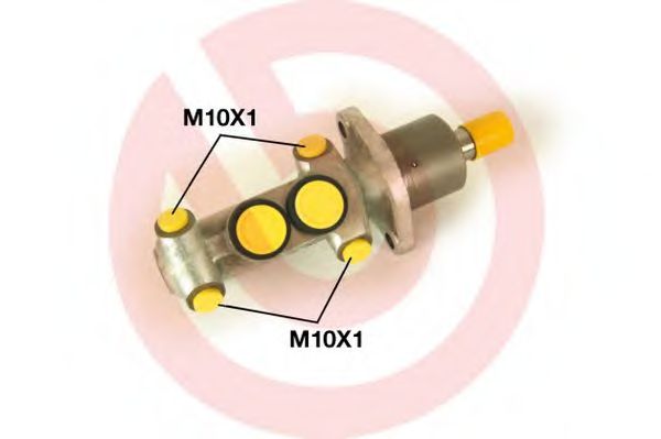 BREMBO - M 23 043 - Главный тормозной цилиндр (Тормозная система)