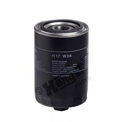 HENGST FILTER - H17W04 - Масляный фильтр (Смазывание)