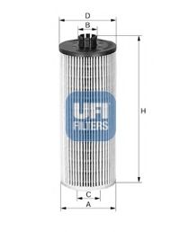 UFI - 25.144.00 - Масляный фильтр (Смазывание)