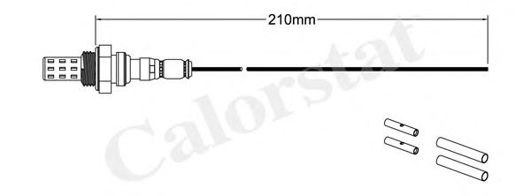 CALORSTAT BY VERNET - LS010223 - Лямбда-зонд (Приготовление смеси)