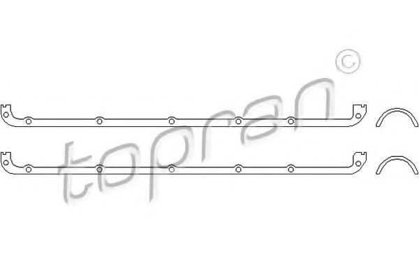TOPRAN - 101 586 - Комплект прокладок, крышка головки цилиндра (Головка цилиндра)