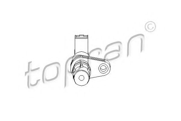 TOPRAN - 722 617 - Датчик частоты вращения, ступенчатая коробка передач (Ступенчатая коробка передач)