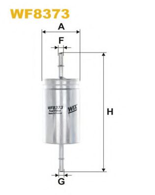 WIX FILTERS - WF8373 - Топливный фильтр (Система подачи топлива)