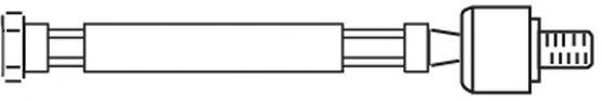 FRAP - 2342 - Осевой шарнир, рулевая тяга (Рулевое управление)