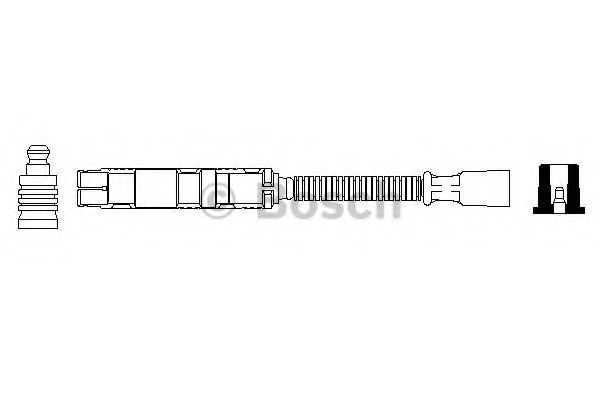 BOSCH - 0 356 912 948 - Провод зажигания (Система зажигания)