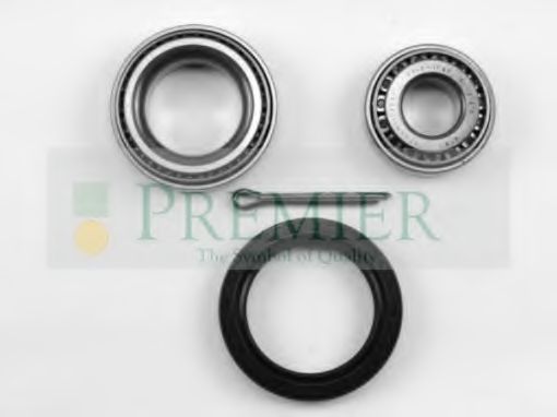 BRT BEARINGS - BRT635 - Комплект подшипника ступицы колеса (Подвеска колеса)