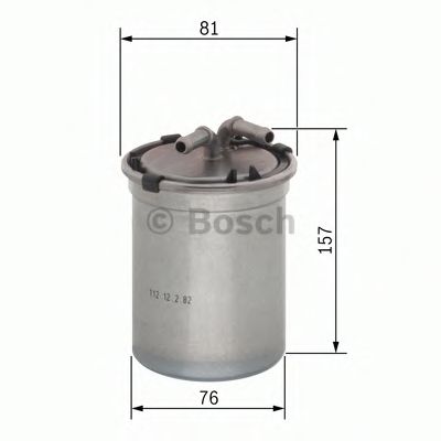 BOSCH - F 026 402 086 - Топливный фильтр (Система подачи топлива)