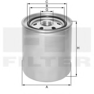 FIL FILTER - ZP 3001 AF - Топливный фильтр (Система подачи топлива)