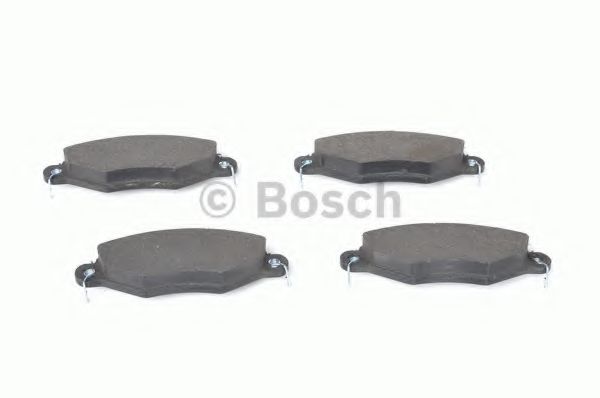 BOSCH - 0 986 424 453 - Комплект тормозных колодок, дисковый тормоз (Тормозная система)