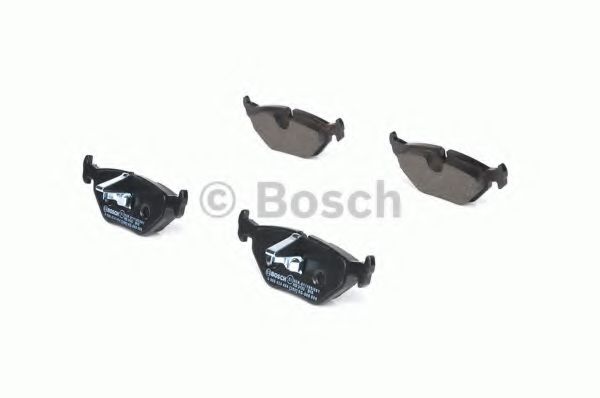 BOSCH - 0 986 424 484 - Комплект тормозных колодок, дисковый тормоз (Тормозная система)