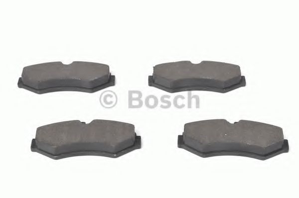 BOSCH - 0 986 424 516 - Комплект тормозных колодок, дисковый тормоз (Тормозная система)