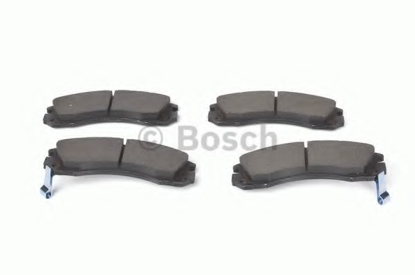 BOSCH - 0 986 424 523 - Комплект тормозных колодок, дисковый тормоз (Тормозная система)