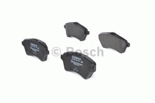 BOSCH - 0 986 424 721 - Комплект тормозных колодок, дисковый тормоз (Тормозная система)