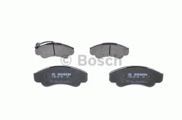 BOSCH - 0 986 424 769 - Комплект тормозных колодок, дисковый тормоз (Тормозная система)