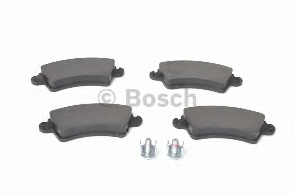 BOSCH - 0 986 424 801 - Комплект тормозных колодок, дисковый тормоз (Тормозная система)