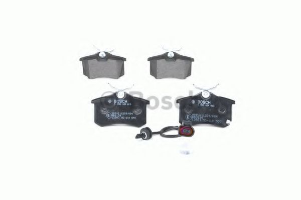 BOSCH - 0 986 424 813 - Комплект тормозных колодок, дисковый тормоз (Тормозная система)