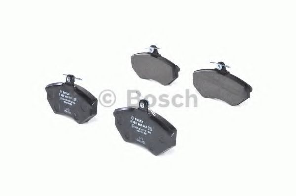 BOSCH - 0 986 460 943 - Комплект тормозных колодок, дисковый тормоз (Тормозная система)