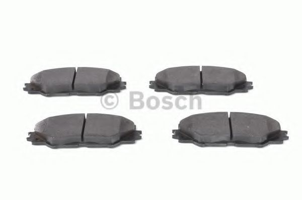 BOSCH - 0 986 494 174 - Комплект тормозных колодок, дисковый тормоз (Тормозная система)