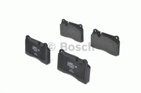 BOSCH - 0 986 494 207 - Комплект тормозных колодок, дисковый тормоз (Тормозная система)